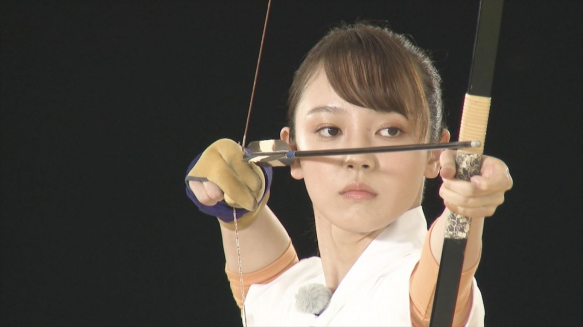 新井恵理那率いる「セント・フォース弓道部」、『炎の体育会TV』に1年ぶりの登場　No.1女子大生と対決