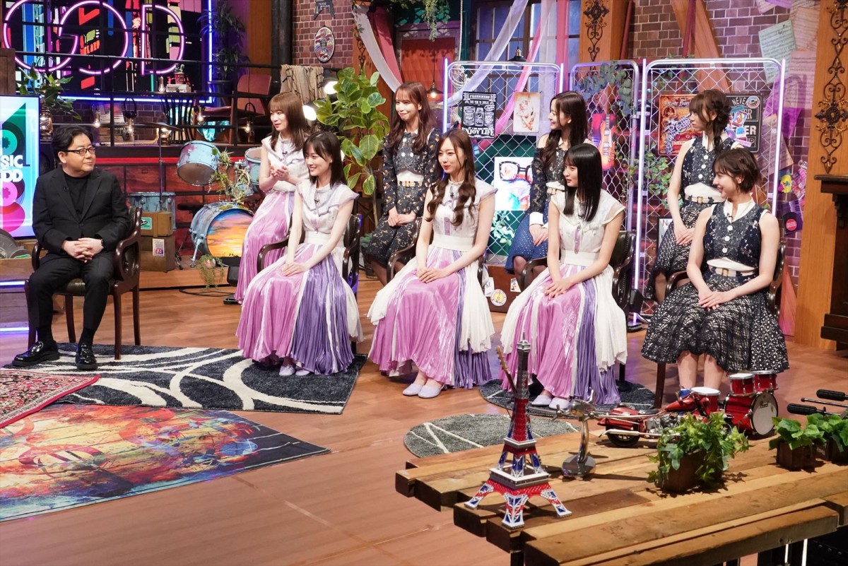 乃木坂46メンバー、秋元康に質問攻め！『MUSIC BLOOD』MC田中圭＆千葉雄大は緊張気味に
