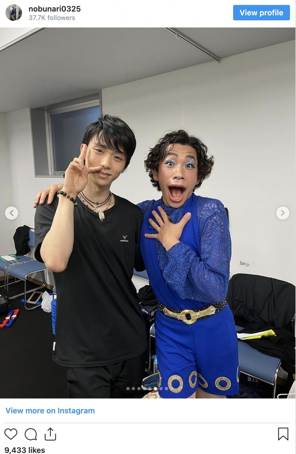 織田信成、羽生結弦は「真面目真摯努力唯一無二の人」　2ショット続々公開