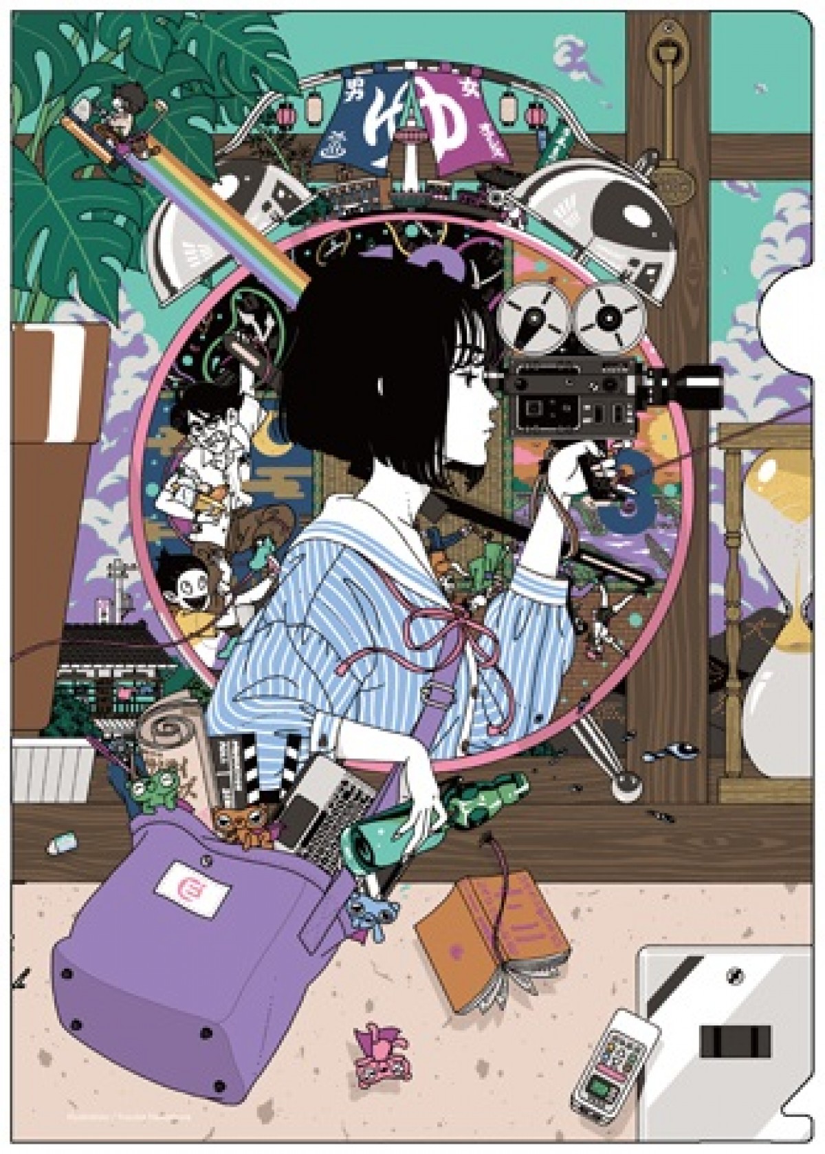 『四畳半タイムマシンブルース』本予告完成　ポスタービジュアルは中村佑介の描き下ろしイラスト