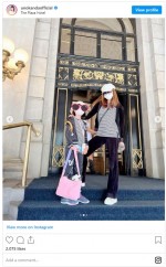 10歳長女と3年ぶりニューヨーク！　※「神田うの」インスタグラム