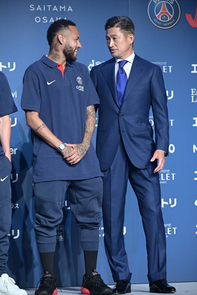 写真）メッシ、ネイマール、エムバぺら“PSG”が来日！ 日本