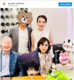 西川史子、母親の誕生日をお祝い　父親の“粋なボケ”に反響「パパさま素敵」