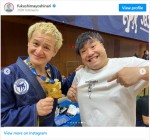 【写真】44歳・ガリットチュウ福島善成、全日本柔術大会で優勝を報告　「マジで死ぬかと思いました」