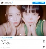 夏を満喫するLE SSERAFIM　※「宮脇咲良」インスタグラム