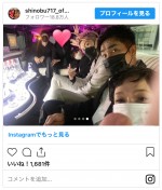映画『ヘルドッグス』の共演者、監督たちとリムジンに乗車した際のオフショット　※「大竹しのぶ」インスタグラム