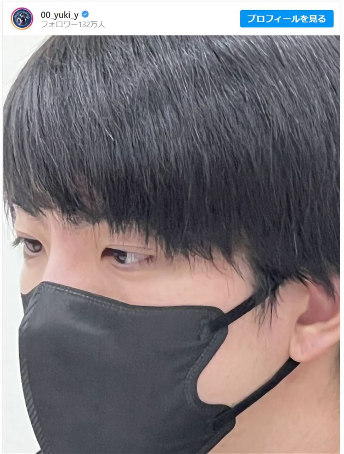 山田裕貴が隠し撮りした前田公輝 ※「山田裕貴」インスタグラム