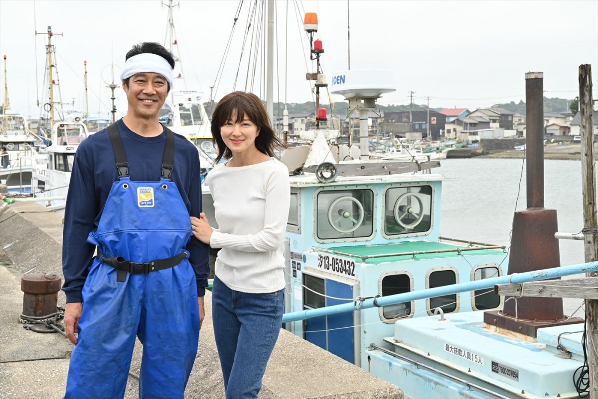 中越典子、『ファーストペンギン！』出演　堤真一演じる漁師・片岡洋の亡き妻役に