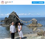 【写真】伊達公子さん、夫との2ショットで52歳の誕生日を報告