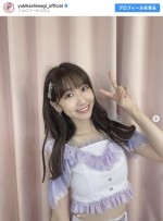 ロングヘアにイメチェンした柏木由紀　※「柏木由紀」インスタグラム