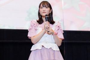 菱川花菜、『映画デリシャスパーティ・プリキュア 夢みる・お子さまランチ！』公開記念舞台挨拶に登場