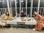 『グータンヌーボ2スペシャル』に出演する（左から）内田理央、西野七瀬、筧美和子