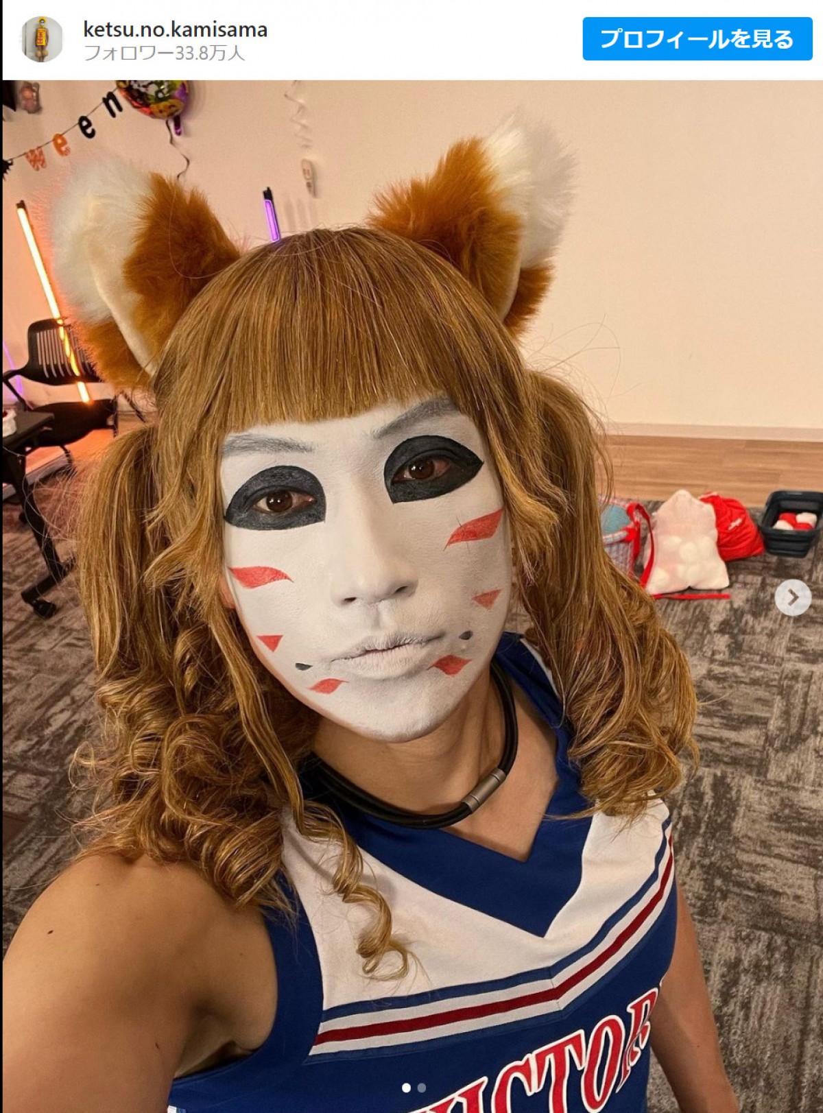 金爆・樽美酒研二、“マッチョ女装”姿が話題に　※「樽美酒研二（ゴールデンボンバー）」インスタグラム