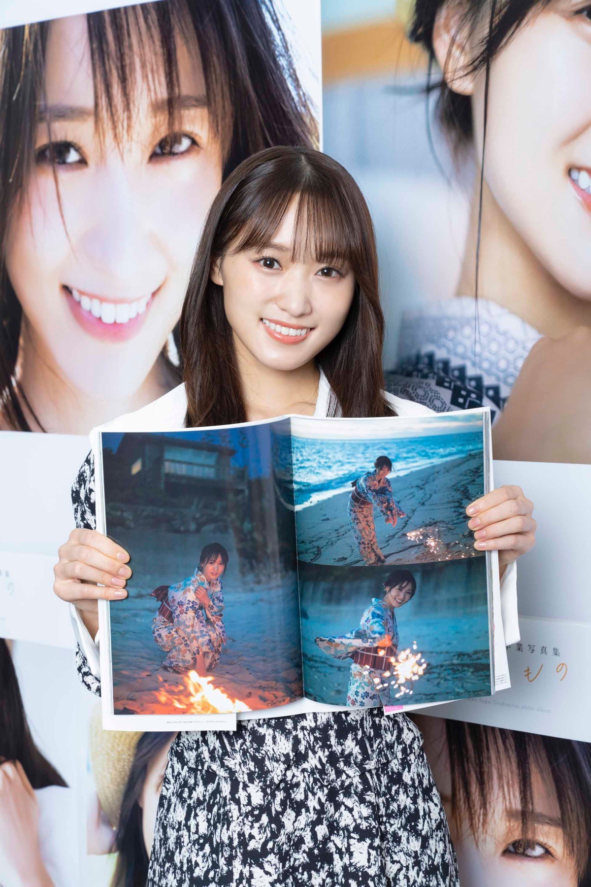 櫻坂46・菅井友香、卒業写真集撮影でハプニング「何十本もの花火が燃えてしまって」
