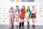 「KCON 2022 JAPAN」レッドカーペットに出席したNewJeans