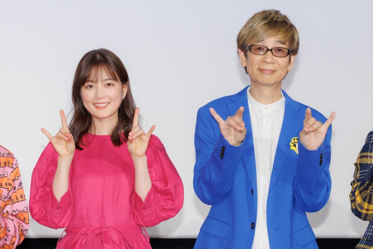 『映画かいけつゾロリ ラララ♪スターたんじょう』完成披露上映会舞台挨拶の様子