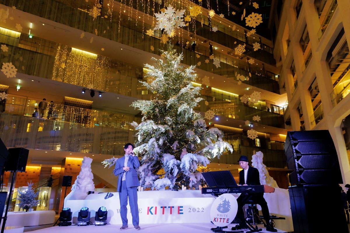 松下洸平、「KITTE」に降臨　美声響かせ「歌うのが楽しくなりすぎちゃって」