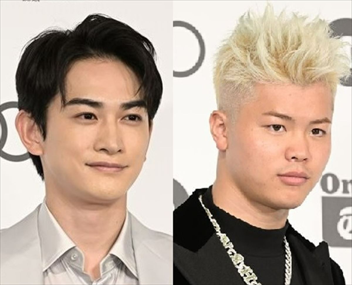 (左から)町田啓太、那須川天心