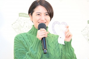 「UMAJO ピクニックパークトークショー」に登壇した長澤まさみ
