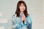 大河ドラマ『どうする家康』の初回試写会・会見に出席した有村架純