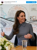 キャサリン皇太子妃、ハーバード大学を単独訪問「学ぶのが楽しみ」