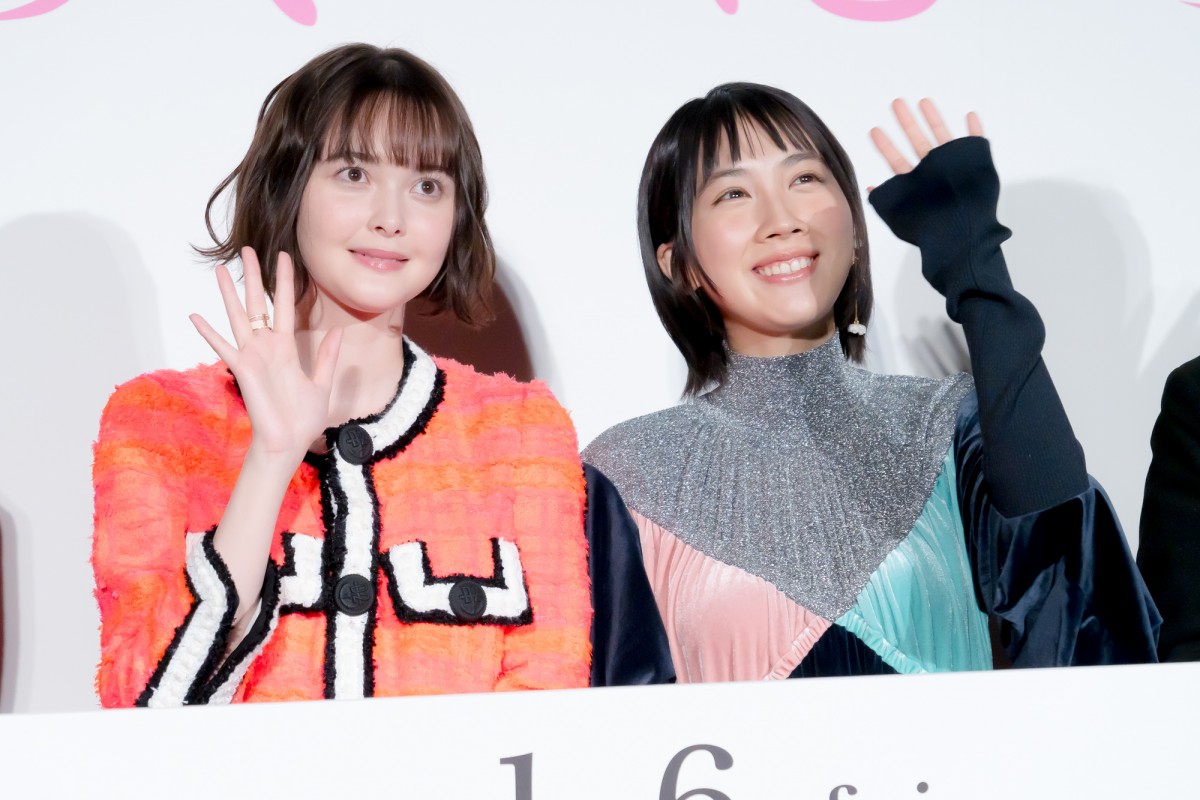 （左から）玉城ティナ、松本穂香