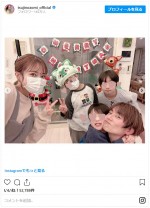 杉浦太陽＆辻希美一家のクリスマスの様子 ※「辻希美」インスタグラム