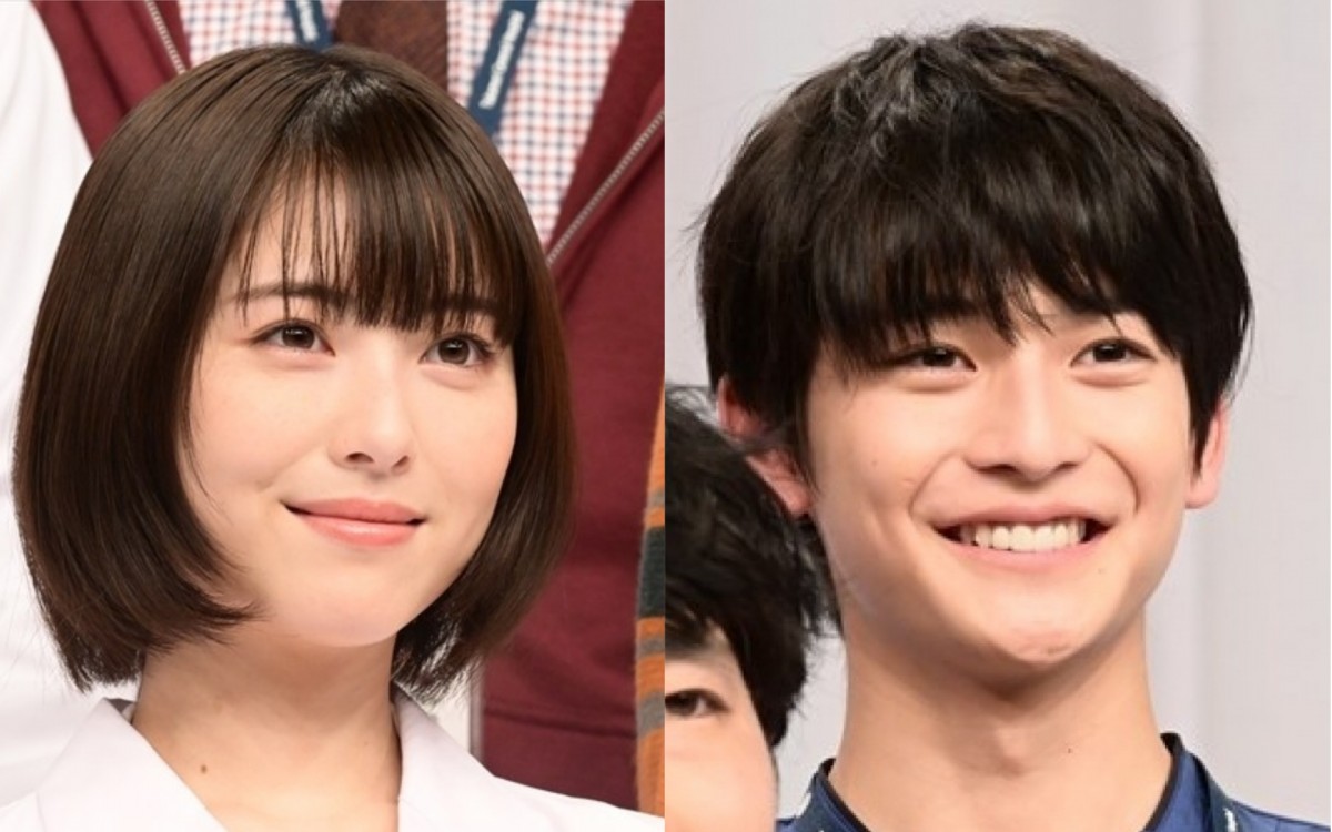 (左から)浜辺美波、高橋文哉