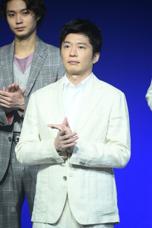 TBS DRAMA COLLECTION 2022 Spring!!　火曜ドラマ『持続可能な恋ですか？～父と娘の結婚行進曲～』会見に登場した田中圭