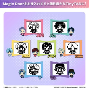 BTS“TinyTAN”がたまごっちに！