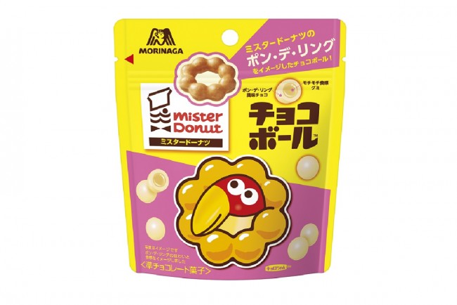 「ミスド」の定番商品がお菓子に！　ドーナツを再現した「チョコボール」などが登場