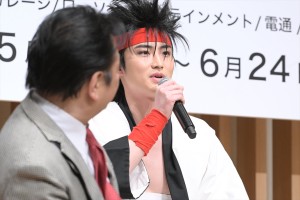 岐洲匠、ミュージカル『るろうに剣心 京都編』製作発表に登場