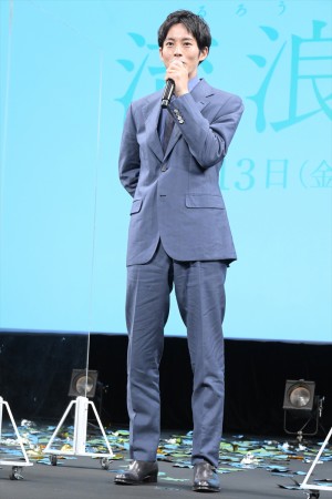 松坂桃李、映画『流浪の月』完成披露試写会に登場