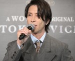 ドラマ『TOKYO VICE』記者会見に出席した山下智久