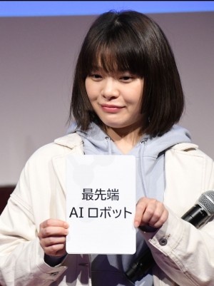 ドラマ『パンドラの果実～科学犯罪捜査ファイル～』記者会見に出席した岸井ゆきの