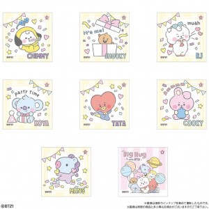 ファミマ「BT21 チョコドーナツ（カラフルチョコ）」2022