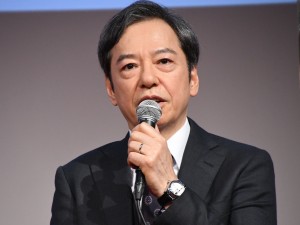 ドラマ『パンドラの果実～科学犯罪捜査ファイル～』記者会見に出席した板尾創路