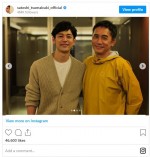 妻夫木聡とトニー・レオン　※「妻夫木聡」インスタグラム