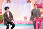 5月4日放送『上田と女が吠える夜』（日本テレビ系）に出演するジェジュンとMC・上田晋也