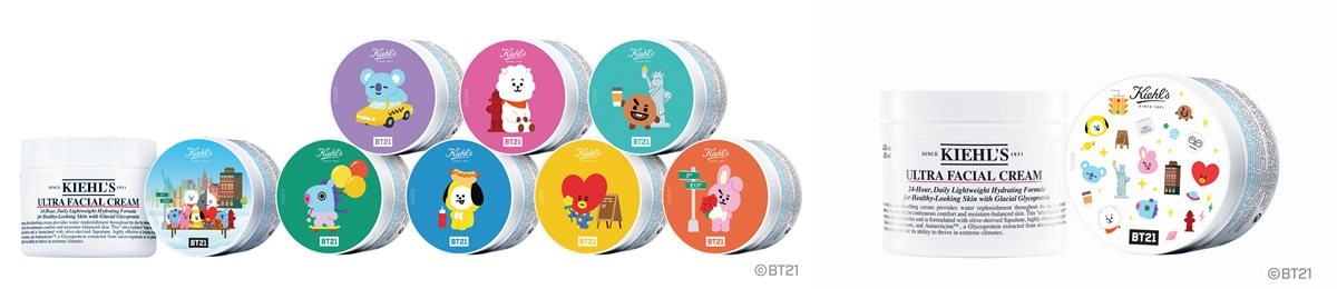 BT21、スキンケアブランド「キールズ」とコラボ！