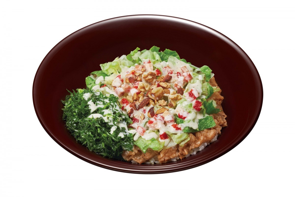 すき家「シーザーレタス牛丼」発売！ レタス×濃厚ソースを合わせた初夏にぴったりな一品 ／ 2022年5月16日 - 写真 - グルメ ...