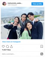 【写真】松本若菜、土屋太鳳、松下洸平ら『やんごとなき一族』“実は仲良し”4ショットに反響