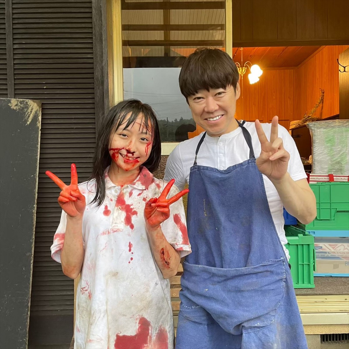 阿部サダヲ×岡田健史『死刑にいたる病』10億突破　トラウマが緩和されるオフショット公開