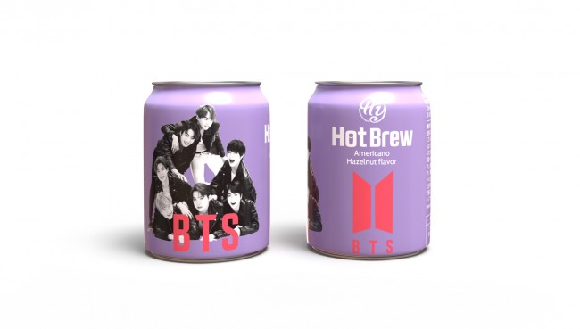 BTS缶コーヒーシリーズの最終版発売！　チームカラーの“パープル”をデザイン