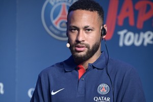 ネイマール、『エアトリ presents PSG JAPAN TOUR 2022』開幕記者会見に登場