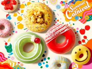 りんご飴やクリームソーダがドーナツに！ 「クリスピー・クリーム・ドーナツ」夏の新作登場へ