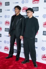 ニューヨーク・アジアン映画祭に登場した『異動辞令は音楽隊！』（左から）主演・阿部寛、監督・内田英治