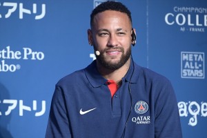 ネイマール、『エアトリ presents PSG JAPAN TOUR 2022』開幕記者会見に登場
