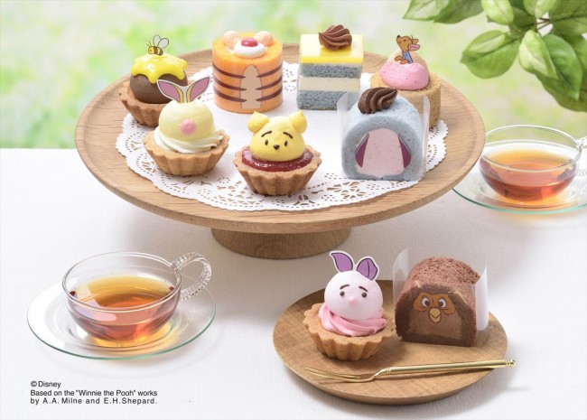 『くまのプーさん』心なごむスイーツ発売決定！ 「銀座コージーコーナー」で