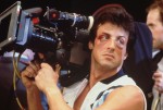 映画『ロッキーVSドラゴ：ROCKY IV』メイキング写真